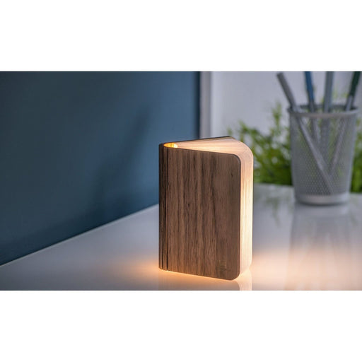 Mini Natural Walnut Wood Smart Book Light - Green4Life