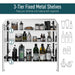 HOMCOM Stainless Steel Bathroom Mirror Cabinet with Double Doors 60x55cm - Green4Life