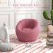 Modern Swivel Accent Chair - Pink - Green4Life