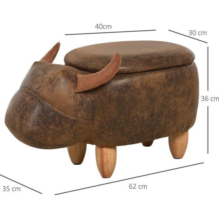 Buffalo Storage Ottoman - Brown - Green4Life