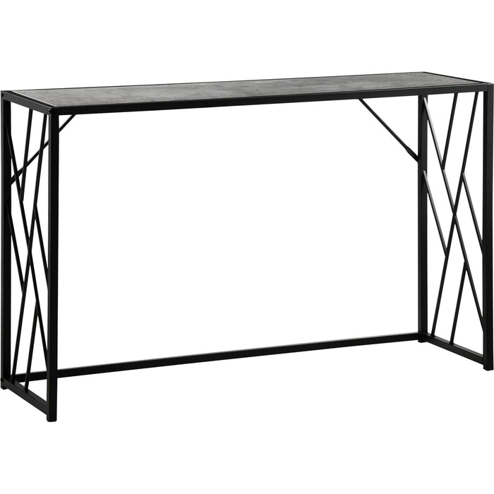 Console Table with Metal Frame - Grey/Black - Green4Life