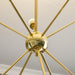 Modern 10-Light Chandelier - Gold - Green4Life