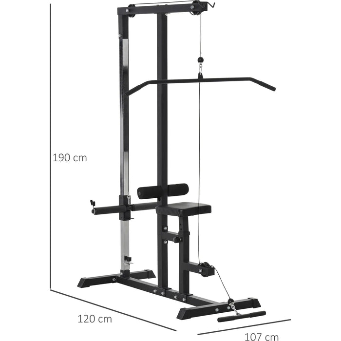 Adjustable Power Tower with Pulldown Machine - Green4Life