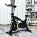 Steel Flywheel Exercise Bike - Black/Yellow - Green4Life