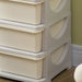 Polar White Vertical Storage Tower with 6 Drawers for Kids - Green4Life