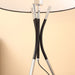 Free Standing Tripod Floor Lamp - Black & Silver - Green4Life