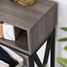 Console Table with 3 Storage Compartments - Grey & Black - Green4Life