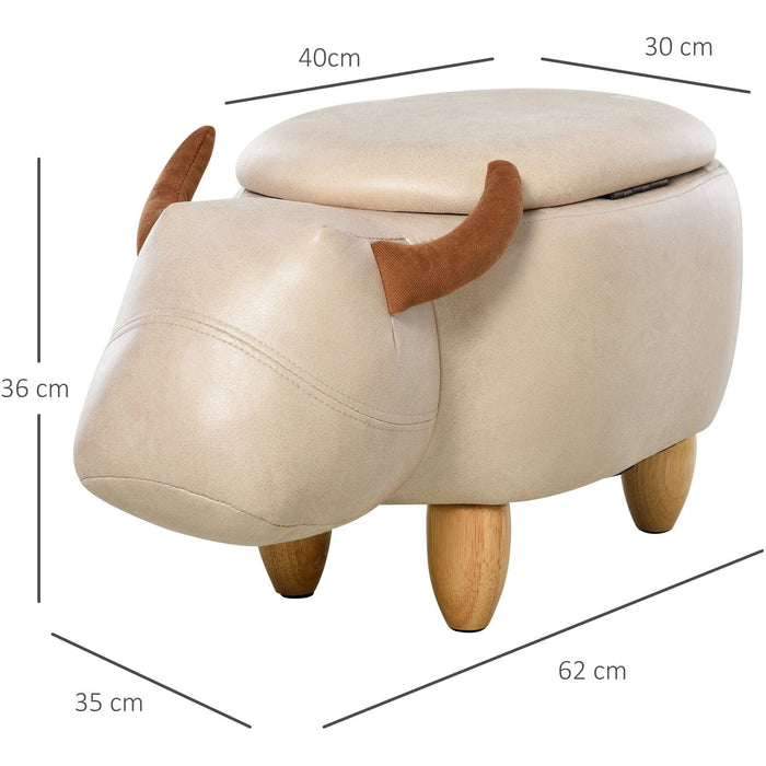 Buffalo Storage Ottoman - Ivory - Green4Life