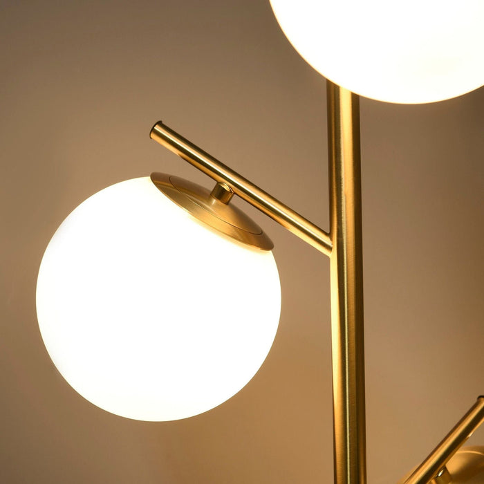 Globe Trio Floor Lamp - Gold - Green4Life