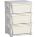 Polar White Vertical Kids' Storage Tower with Drawers - Green4Life