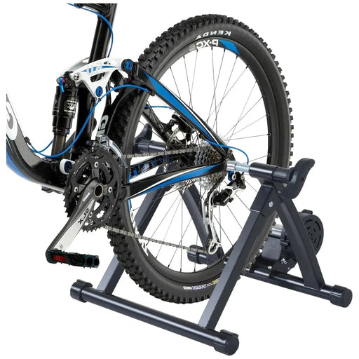 Deluxe Foldable Indoor Bike Trainer Stand - Black - Green4Life