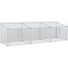 Outsunny 180L x 51W x 51H cm Polycarbonate Greenhouse with Aluminum Frame - Transparent - Green4Life