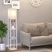 Floor Lamp with 3-Tier Shelves - White - Green4Life