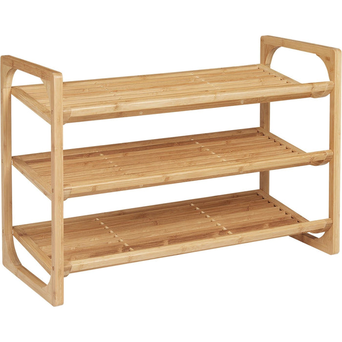 3-Tier Shoe Rack - Bamboo - Green4Life