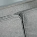 Double Sofa Bed with Adjustable Backrest - Grey - Green4Life