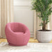 Modern Swivel Accent Chair - Pink - Green4Life