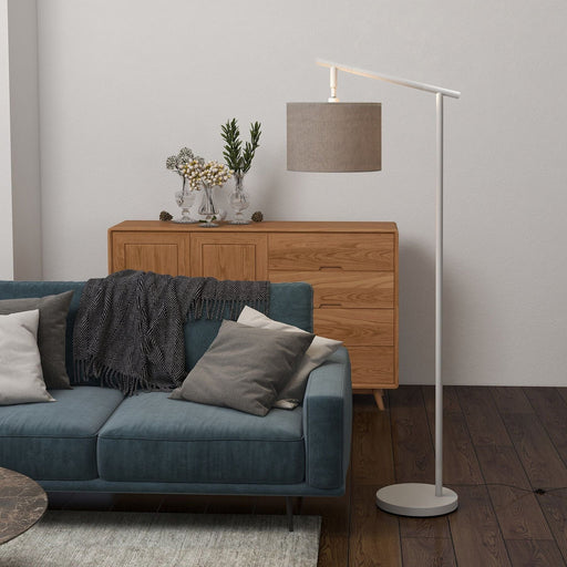 Grey 360 Degrees Rotating Shade Modern Floor Lamp - Green4Life