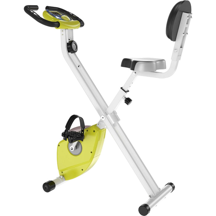 Resistance Exercise Bike with LCD Display - Yellow - Green4Life