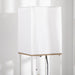 Elegant Tower Floor Lamp with Storage Shelves & Fabric Shade - Green4Life