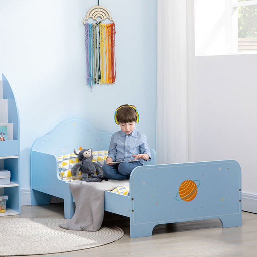 Space Explorer Blue Toddler Bed - Green4Life