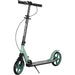 One-click Folding Scooter with Kickstand & Adjustable Handlebar - Green/Black - Green4Life