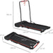 Foldable Treadmill with LED Display & Remote Control - Black/Red - Green4Life