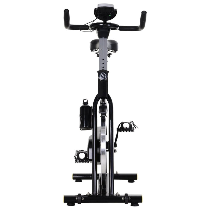 Steel Flywheel Exercise Bike - Black/Yellow - Green4Life