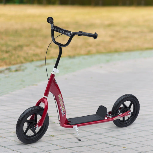 Kids Scooter 12" EVA Wheels - Red - Green4Life