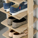 7 Tier Shoe Rack Organiser - Oak - Green4Life