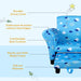 Starry Sky Blue Mini Sofa for Kids with Footrest - Green4Life