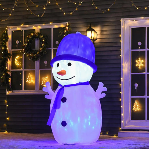 1.8m Inflatable Snowman Christmas Decoration - Green4Life