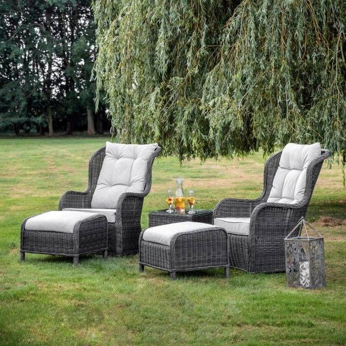 Allegro High Back Lounge Set Grey by Green4Life (Former Cinto High Back) - Green4Life