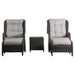 Allegro High Back Lounge Set Grey by Green4Life (Former Cinto High Back) - Green4Life