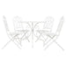 Avery 4 Seater Bistro Set Vanilla - Green4Life