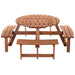 Wooden Picnic Bench for 8 - Garden Seating Solution - Outsunny - Green4Life