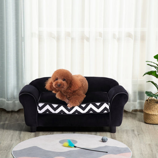 Mini Black Elegance Pet Sofa – XS Comfort - Green4Life