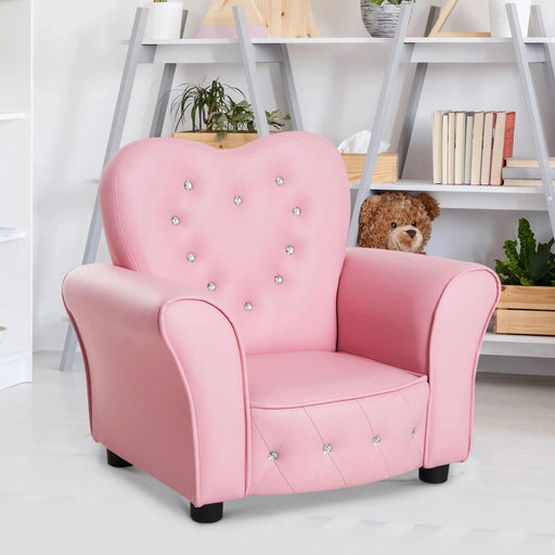Princess Pink Cosy Kids Armchair - Green4Life