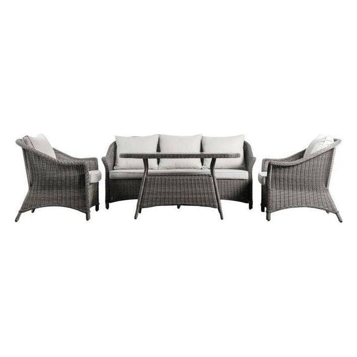 Bergamo Lounge Dining Set Grey (Former Petra) - Green4Life