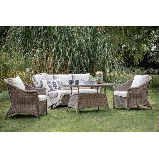 Bergamo Lounge Dining Set Natural by Green4Life (Former Petra) - Green4Life