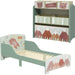 Green Adventure Toddler Bed with Storage Unit - Green4Life