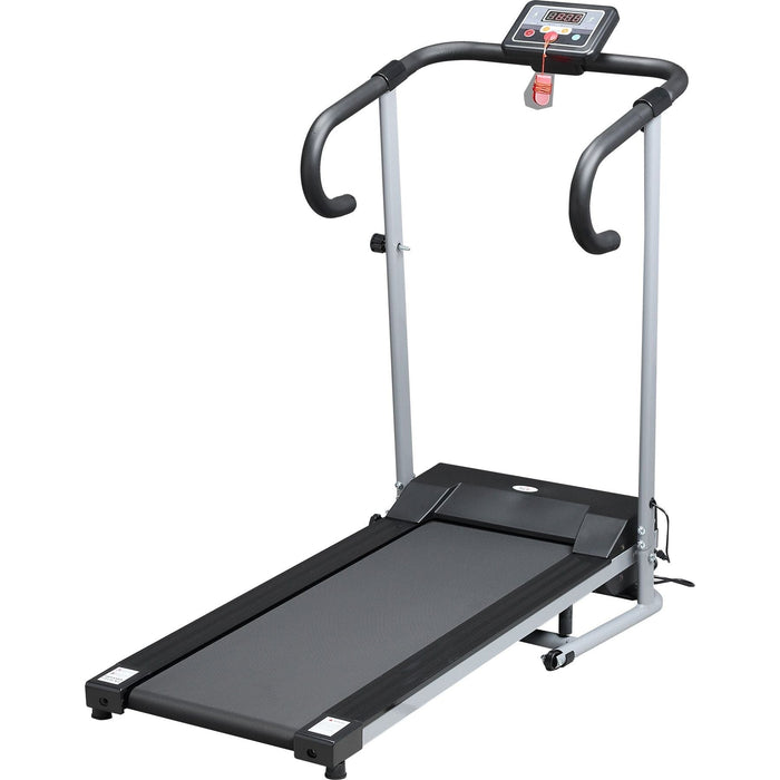 Electric Treadmill 500W 28kg - Black/Grey - Green4Life
