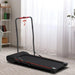 Foldable Treadmill with LED Display & Remote Control - Black/Red - Green4Life