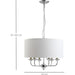 Ceiling Lamp with Adjustable Hanging Chain - White - Green4Life