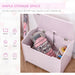 Bubblegum Pink Toy Chest for Playroom - Green4Life