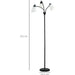 Triple Arc Industrial Style Floor Lamp - Green4Life