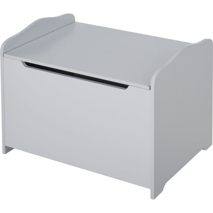 Light Grey Toy Chest for Playroom - Green4Life