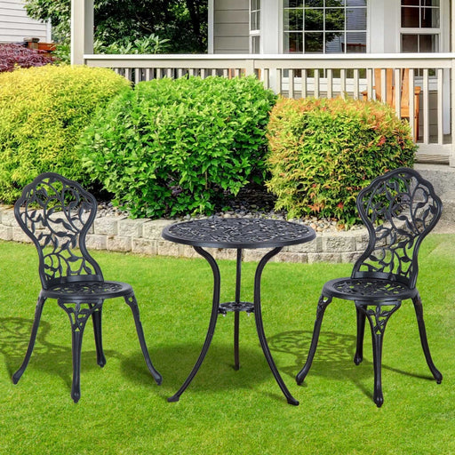 Classic Heritage - Cast Aluminum Bistro Set - Outsunny - Green4Life