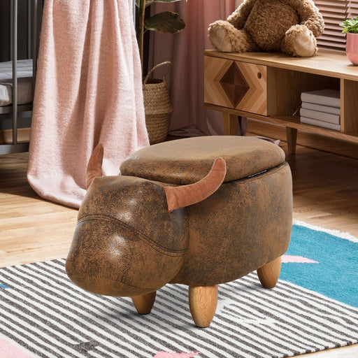 Buffalo Storage Ottoman - Brown - Green4Life