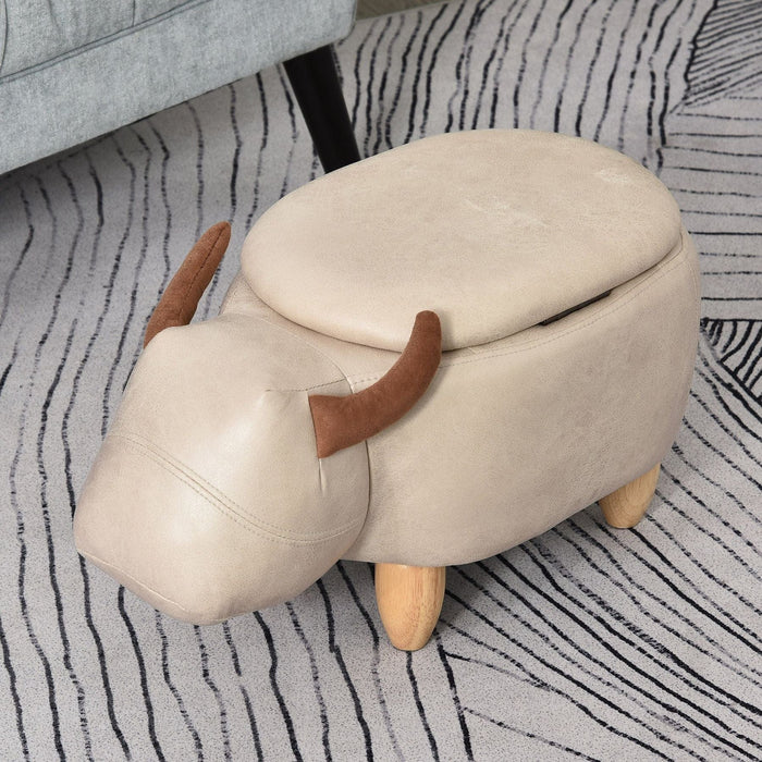 Buffalo Storage Ottoman - Ivory - Green4Life