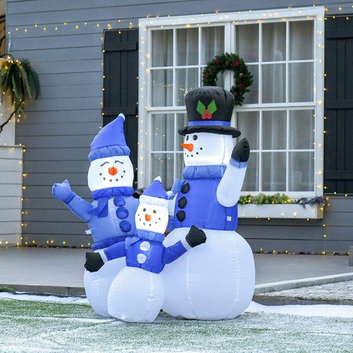 4ft Christmas Inflatable Snowman with LED Lights - Green4Life